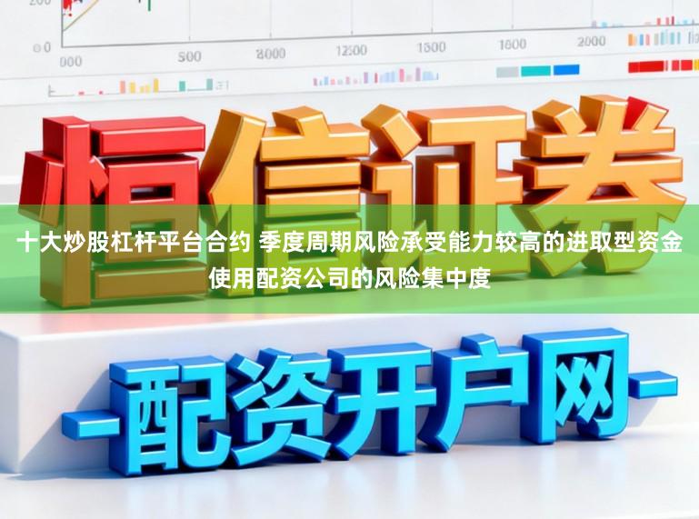 十大炒股杠杆平台合约 季度周期风险承受能力较高的进取型资金使用配资公司的风险集中度