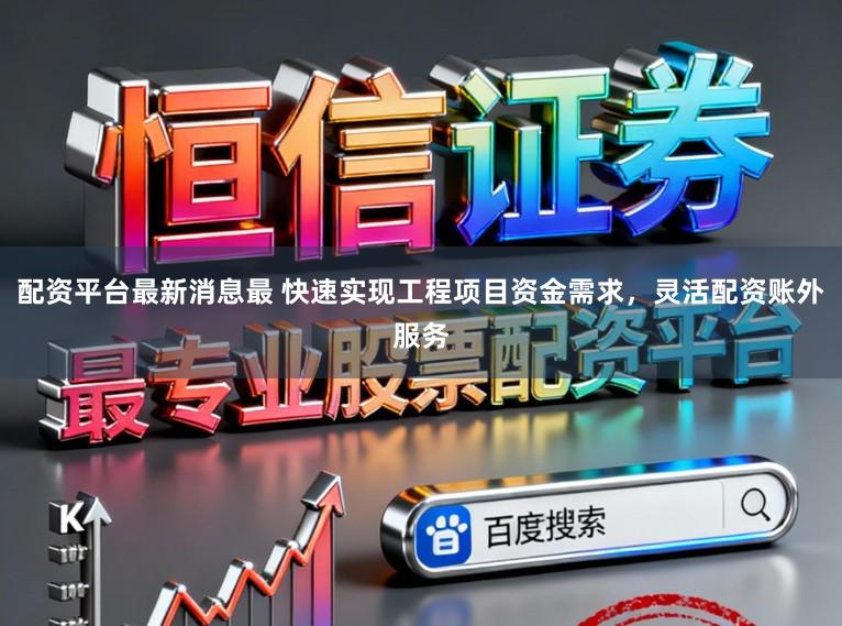 配资平台最新消息最 快速实现工程项目资金需求，灵活配资账外服务